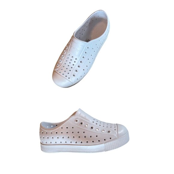 NWT J1 Native Jefferson Unisex Shell White Sneakers - Picture 1 of 10